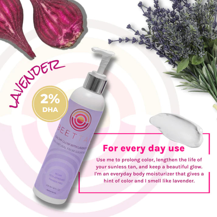 Healthy Glow with Lavendar - Body moisturizer